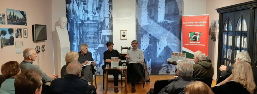 Simon Attila és Popély Árpád könyvbemutatója Kassán